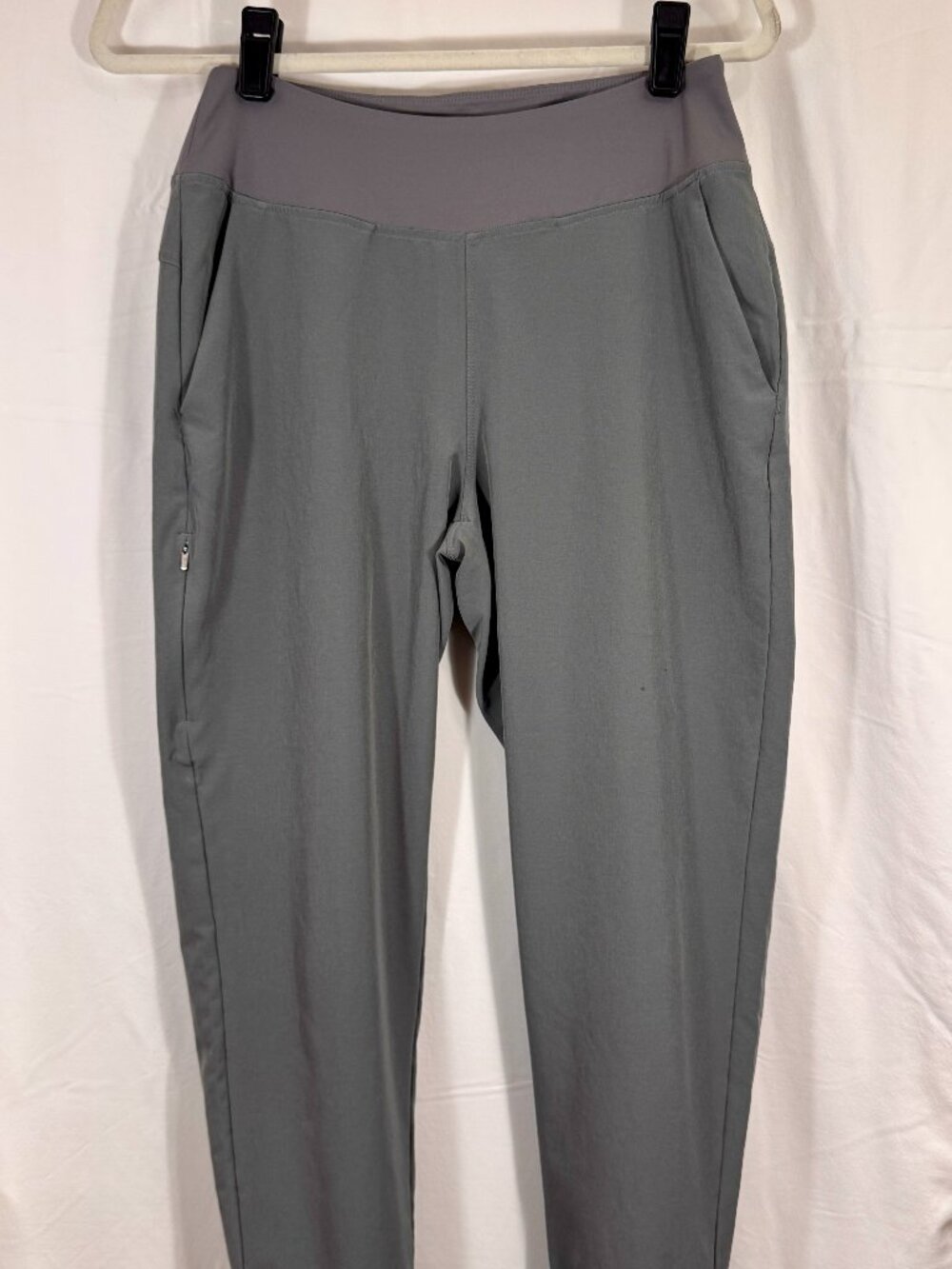 Patagonia Women's Gray Jogger Pants Small Hiking Travel Stretch Pockets